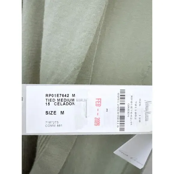 Rick Owens Wool Ribbed Wrap Cardigan Green size M - Picture 5 of 7